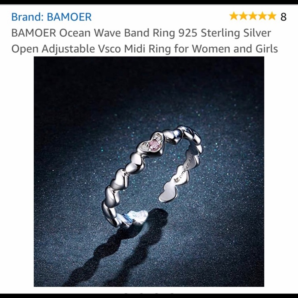 Sterling silver ring - Picture 6 of 6